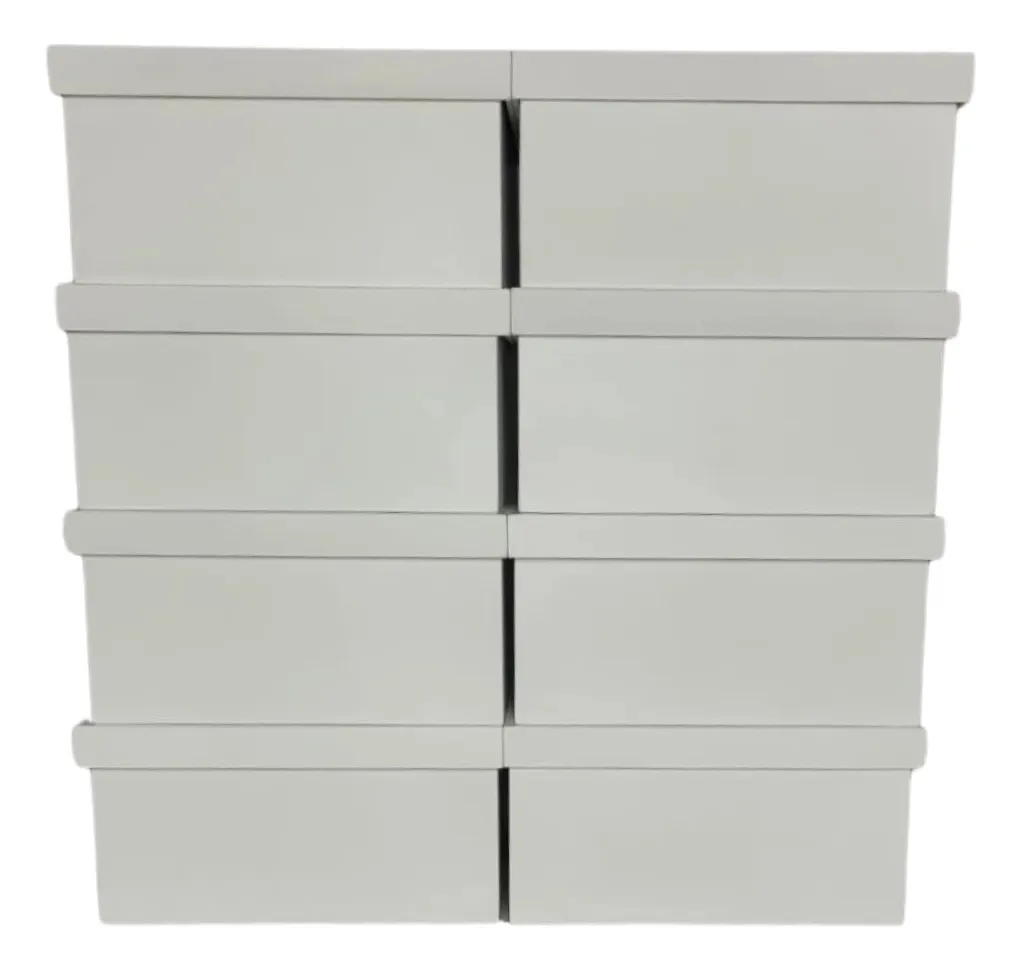 Kit 8 Caixas 100% Mdf Branco Lembrancinha (20x20x10) Branco