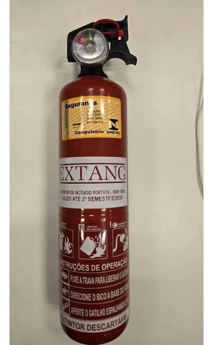 Extintor P1 Abc Automotivo 1kg Extang Carro Universal O.t