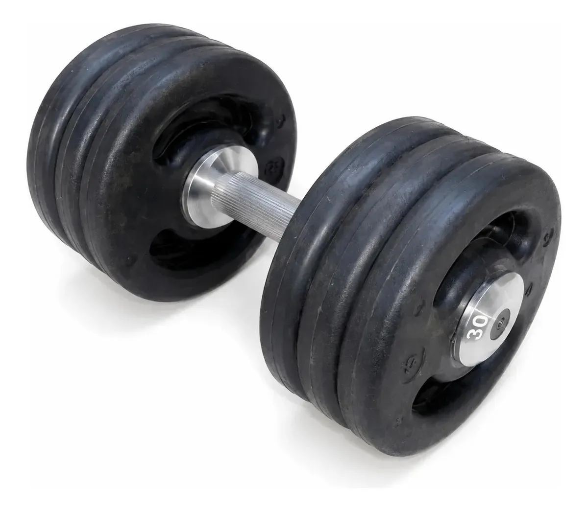 Halter Injetado 32kg para Musculação Academia Treino Funcional Exercícios Fitness Fortalecimento Braços Ombros Peito e Costas