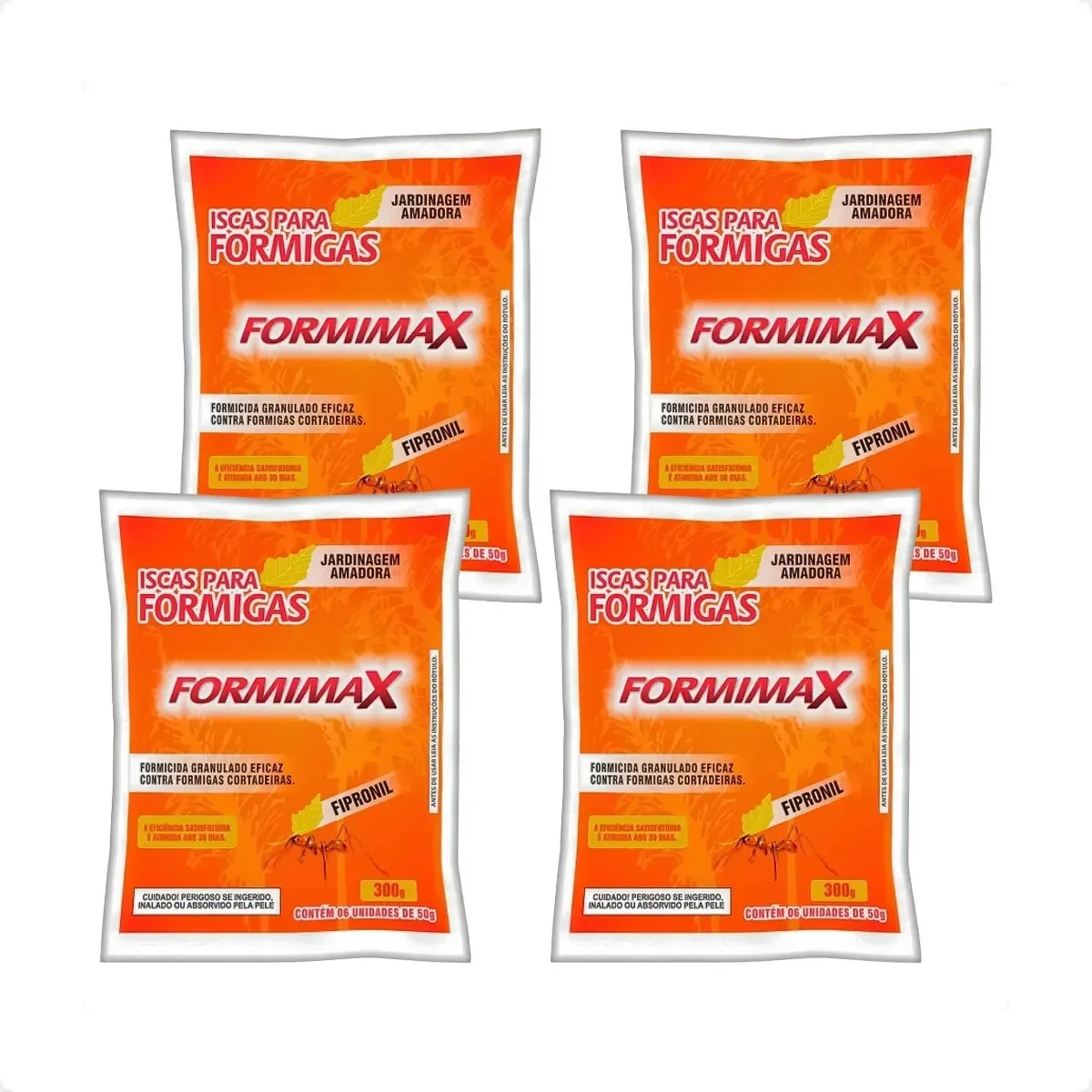 4 Isca Formimax Granulado Contra Formigas - 500g (10x50gr)