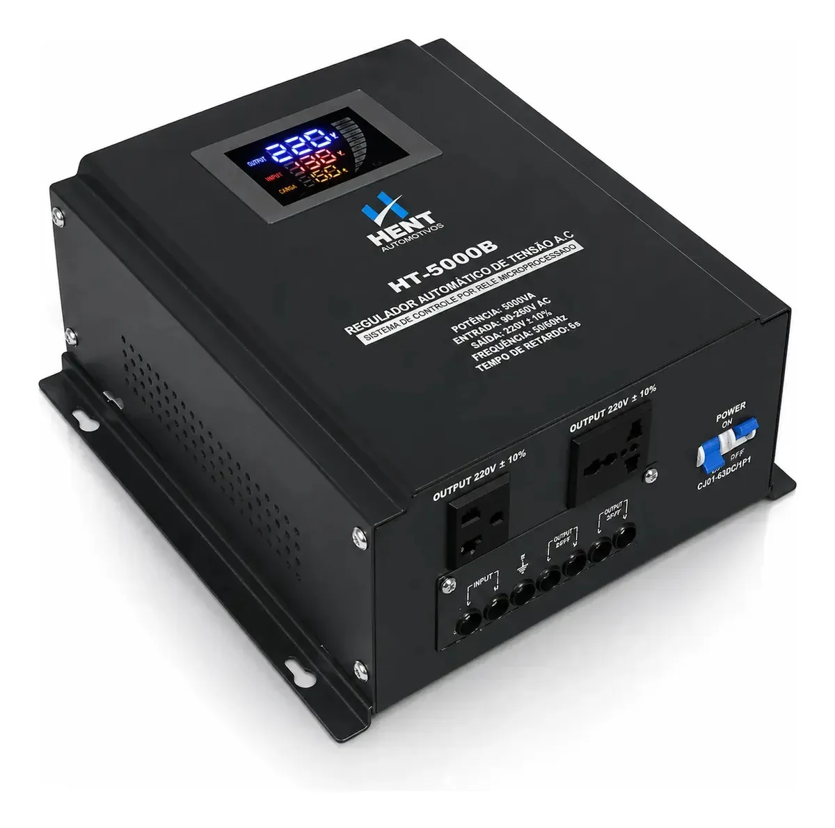 Estabilizador De Tensao Automatico 5000va 80-260v - 220v