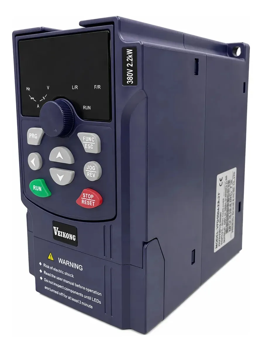 Inversor De Frequência Trifásico 3cv 5,1a Vfd200