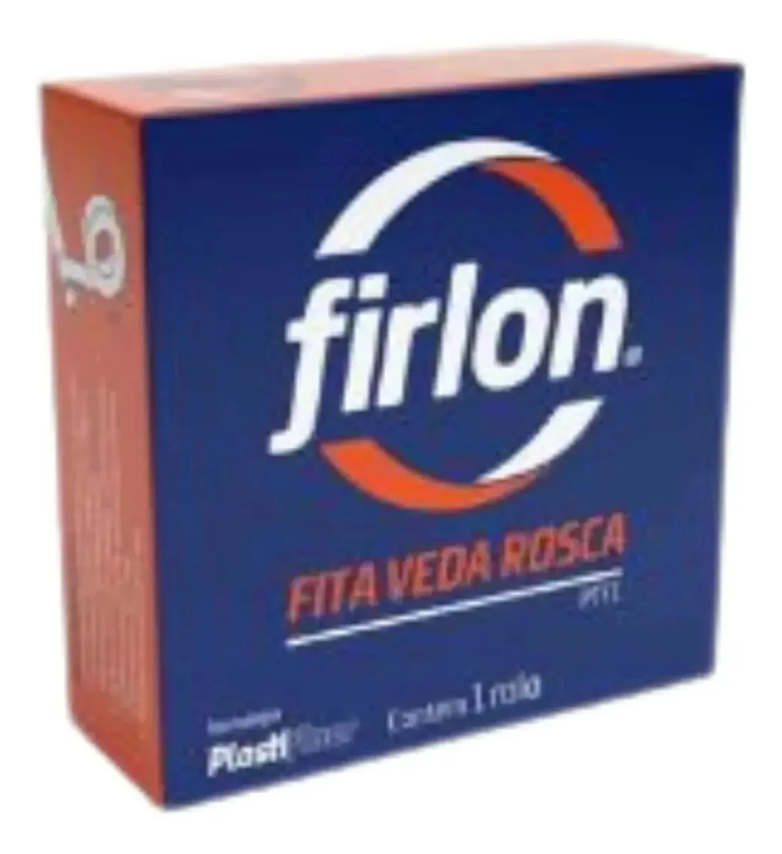 Fita Veda Rosca 18mm X 50 Metros Firlon Branco Branco