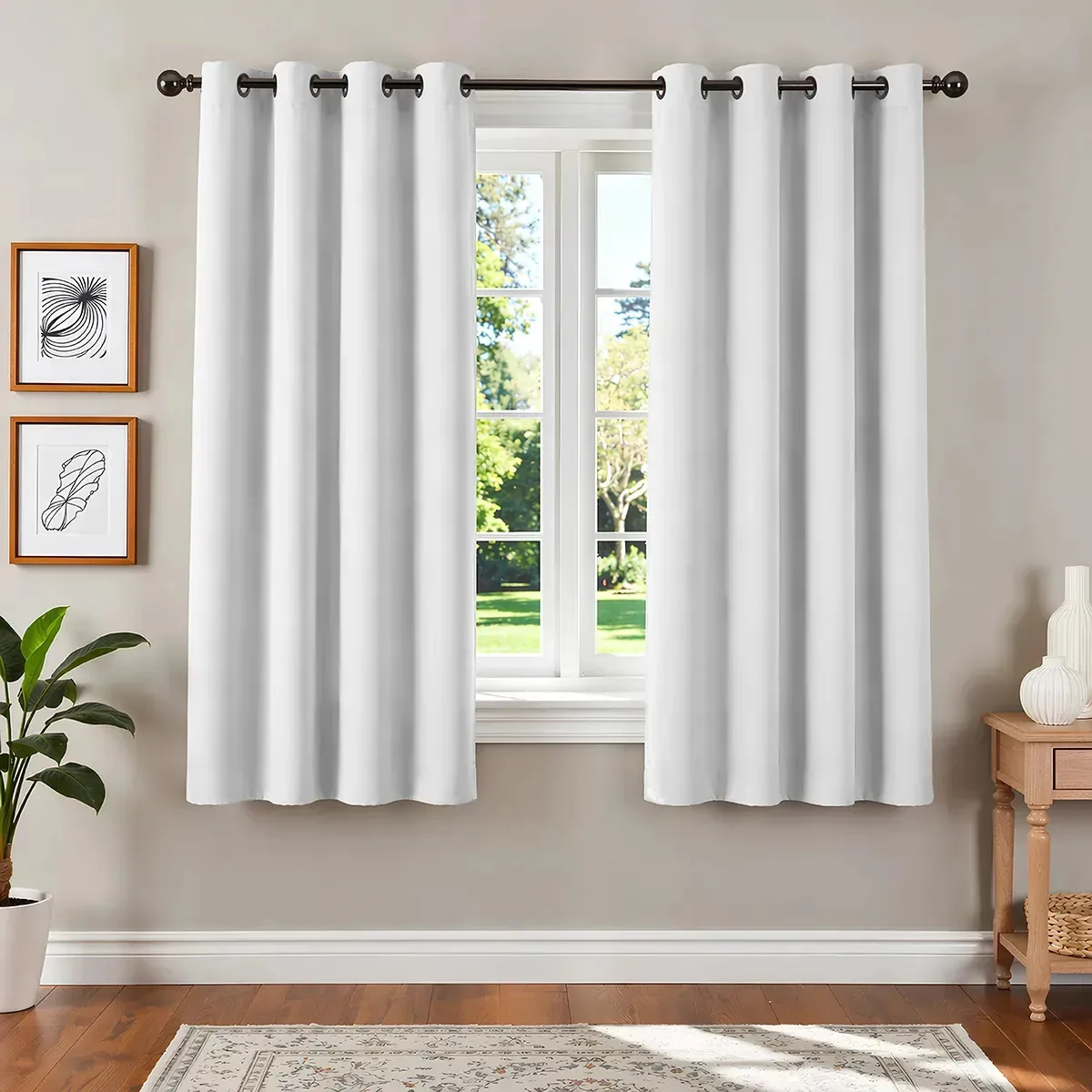 Cortina Blackout Pvc 220x140cm 100% Bloqueia Luz Total Branco