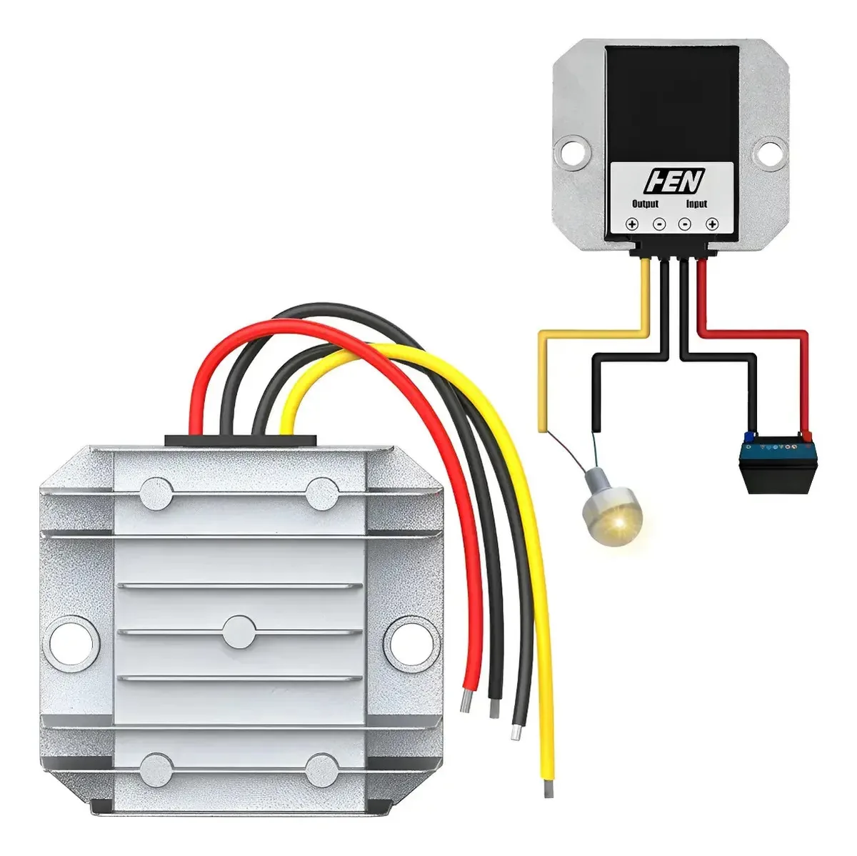 Conversor Redutor De Tensão Regulador 24v 12v Para 5v 5a 25w