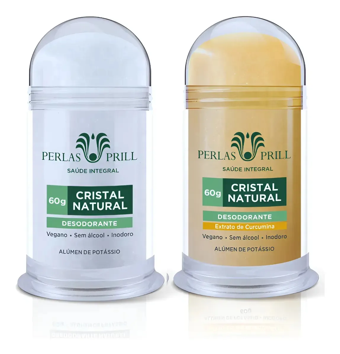 2 Desodorantes - 1 Neutro + 1 Extrato De Cúrcuma Sem Perfume