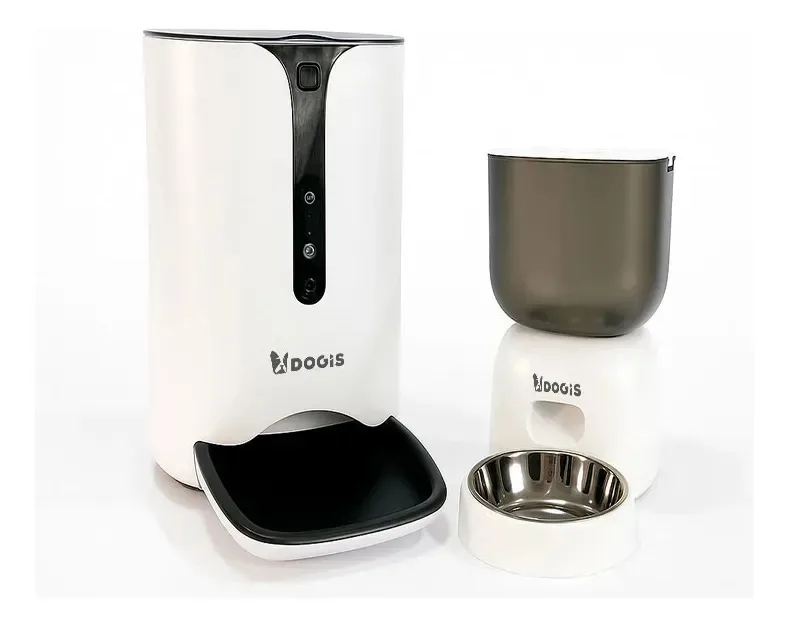 Kit 2 Alimentadores Automáticos Dogis Tech Wifi + Easy
