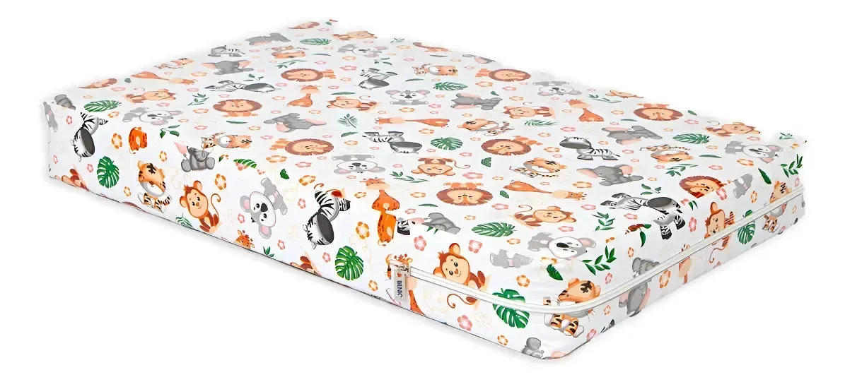 Trocador De Fralda Cômoda Impermeável Bebê Plus Cores Cor Estampado Safari