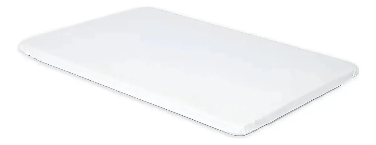 Trocador De Fralda Fino Slim Lavavel Comoda Para Seu Bebe Cor Branco Liso