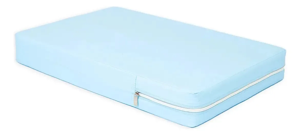 Trocador De Fralda Cômoda Impermeável Bebê Plus Cores Cor Azul Bebê Liso