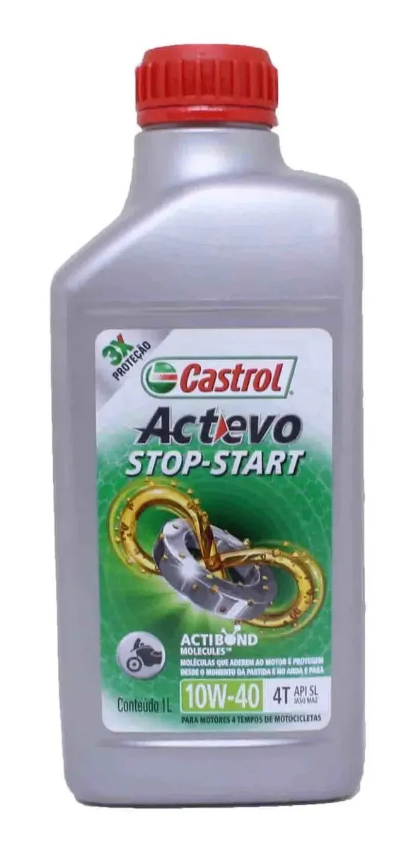 Oleo Castrol Motor 4t Sae 10w40 Semisintetico 1l