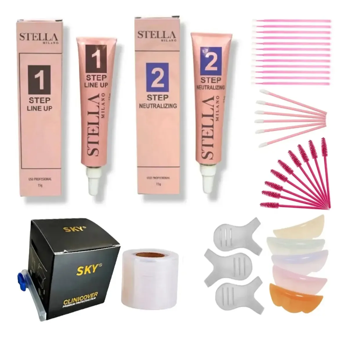 Tratamento Para Cílios/sobrancelhas Stella Milano We Bella Brow Lamination 15ml 15g