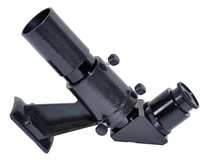 Mira Localizadora Buscadora 6x30 Com Prisma 90º Telescopios Preto