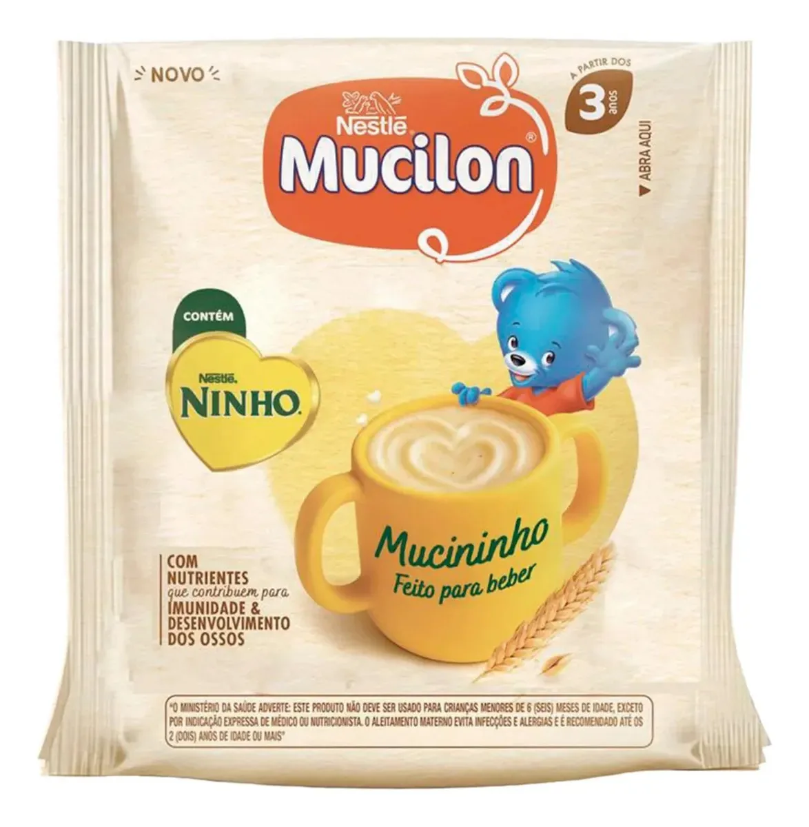 Cereal Infantil Mucininho Sachet 600g