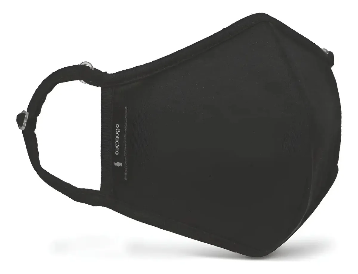 Máscara De Proteção Malha Preta M Preto
