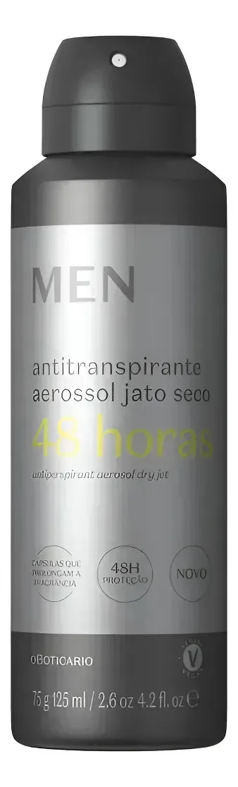 Desodorante Antitranspirante Boticário Masculino Men