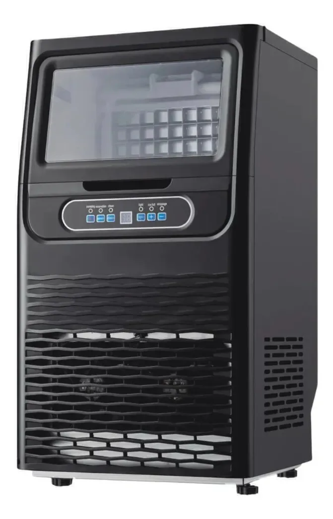 Máquina De Gelo Profissional 38kg Reservatório Ql38h Frilux Preto