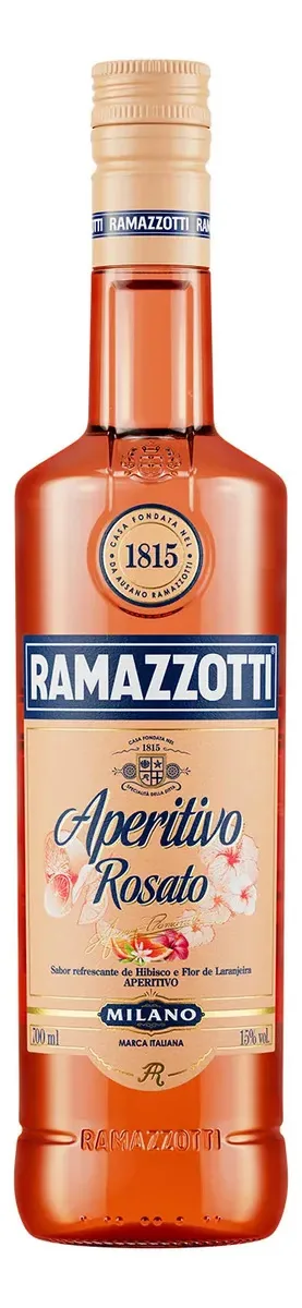 Aperitivo Rosato Ramazzotti Garrafa 700ml