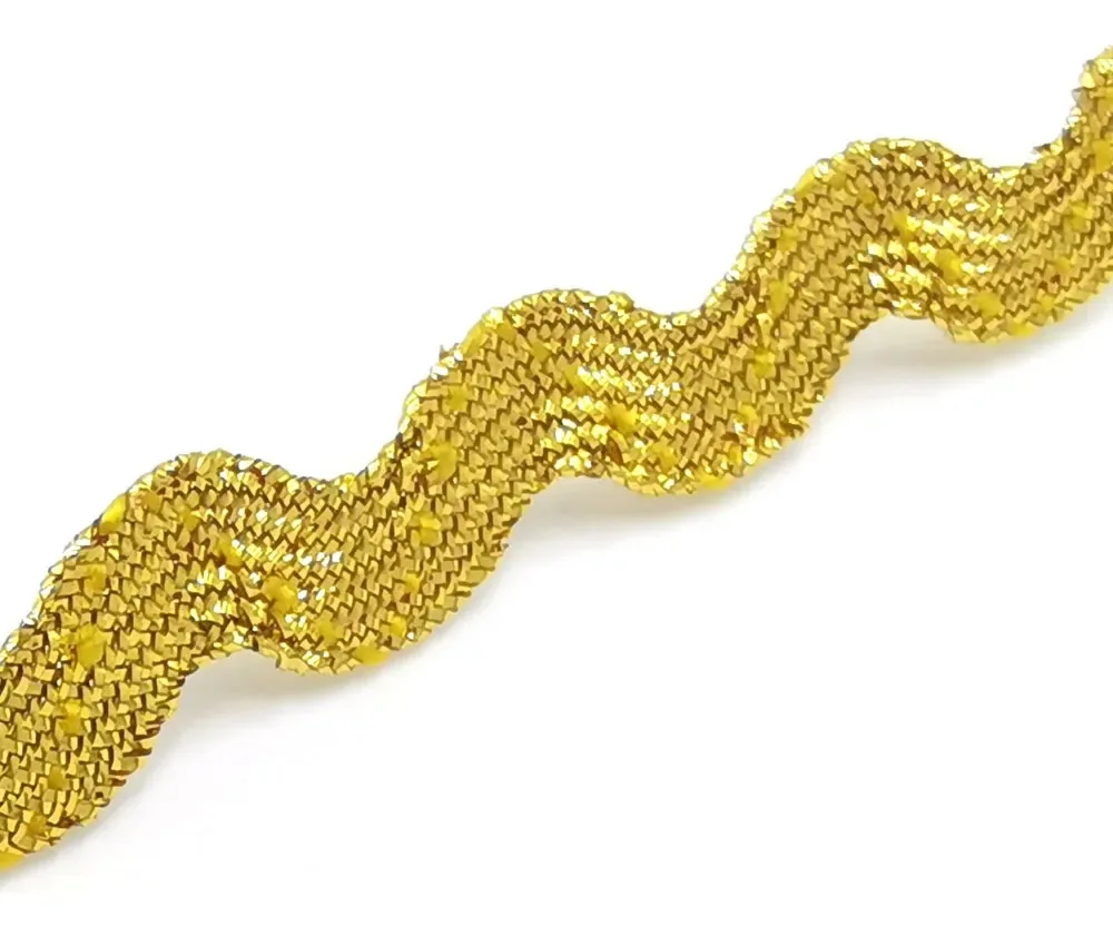 Sianinha Lurex Princess 8mm 13,5m Ro.152037 Cor Dourado