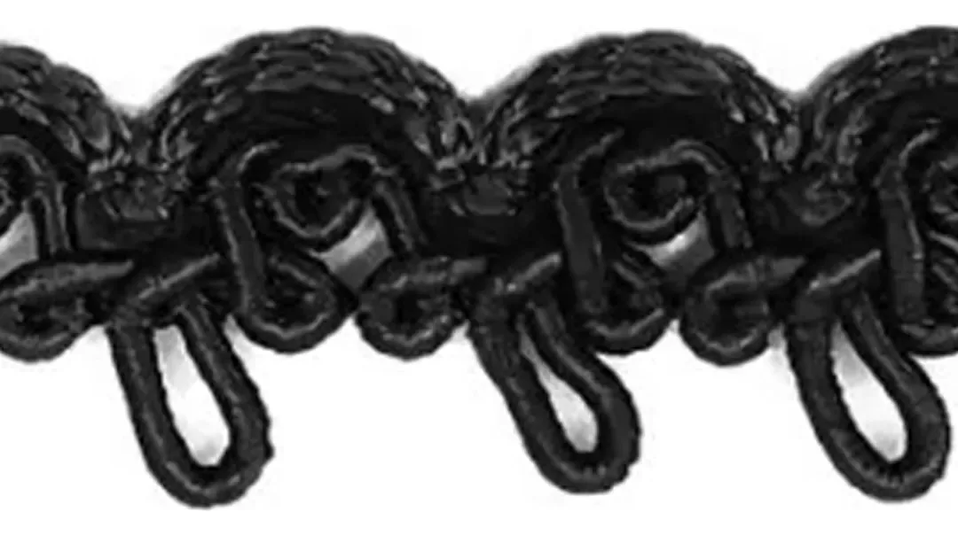 Passamanaria - Princess - 17mm X 10m - Ro.152268 Cor Preto