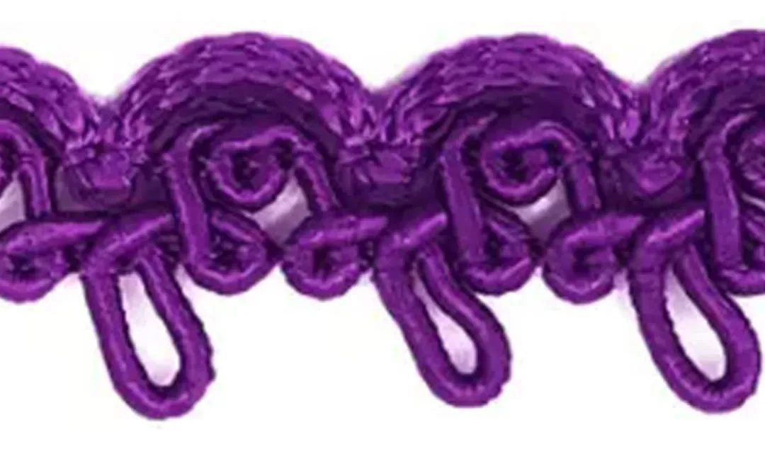 Passamanaria - Princess - 17mm X 10m - Ro.152268 Cor Roxo