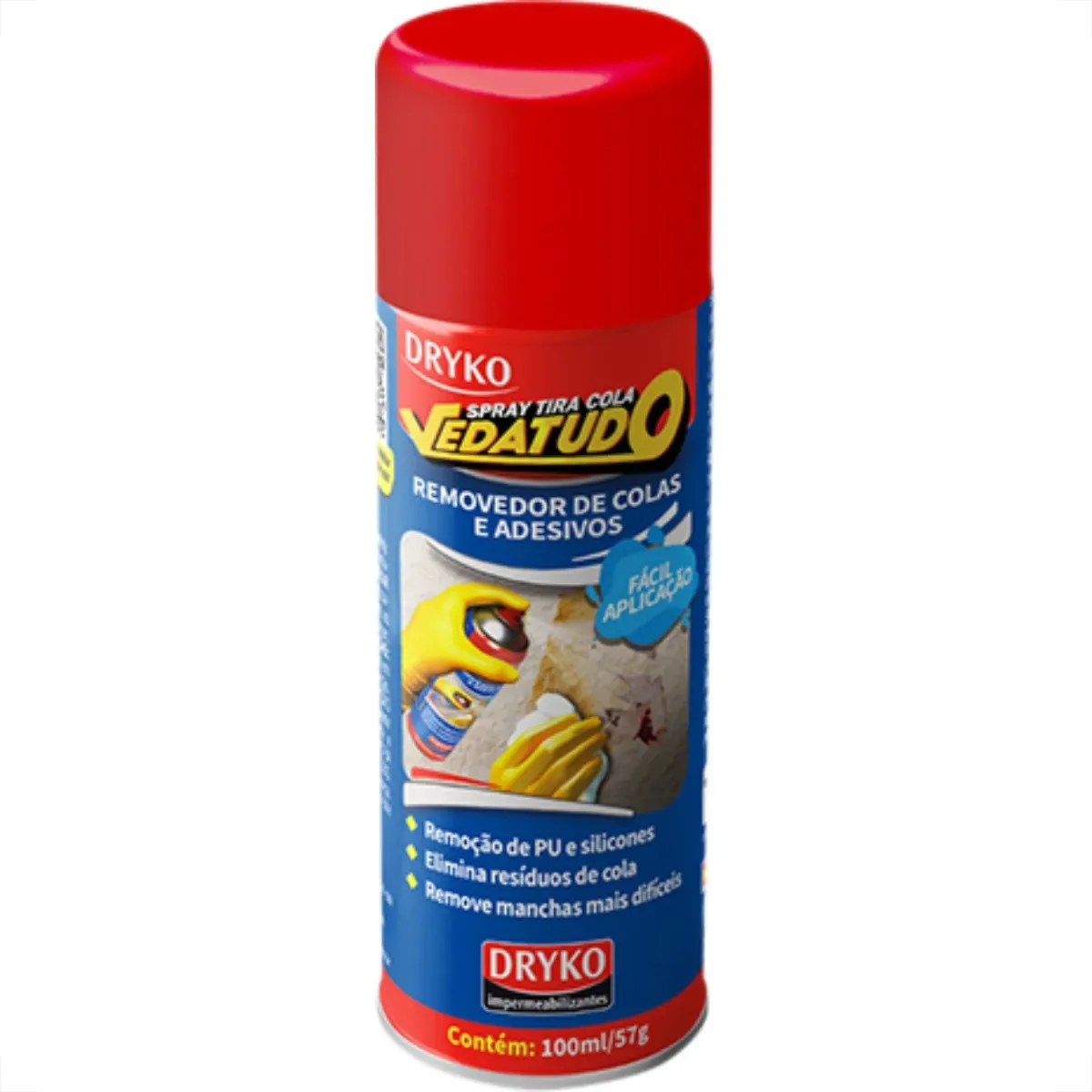 Spray Tira Cola Vedatudo 100ml/57g
