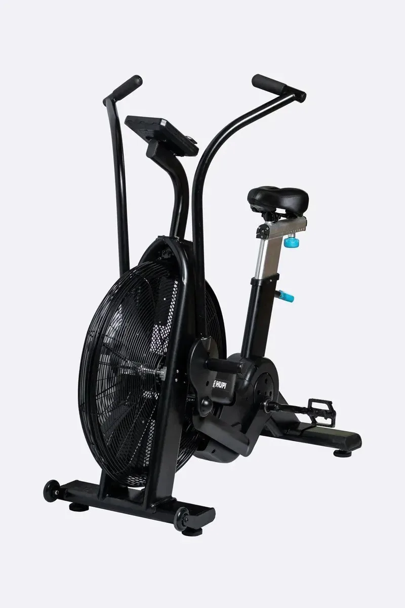 Bicicleta Ergométrica Air Bike Hupi Pro Spinning Preto