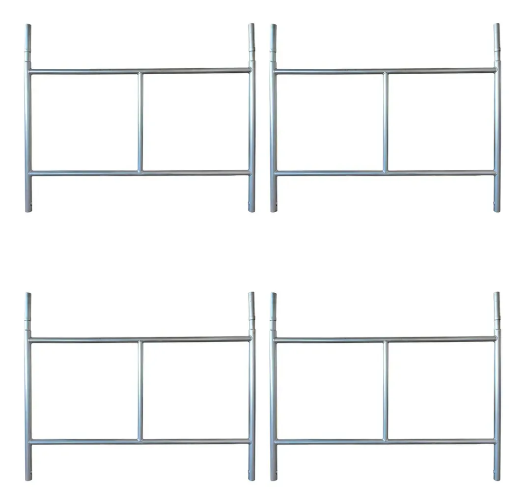 Andaime Tubular 1,0x1,5m Galvanizado Kit Com 4un.
