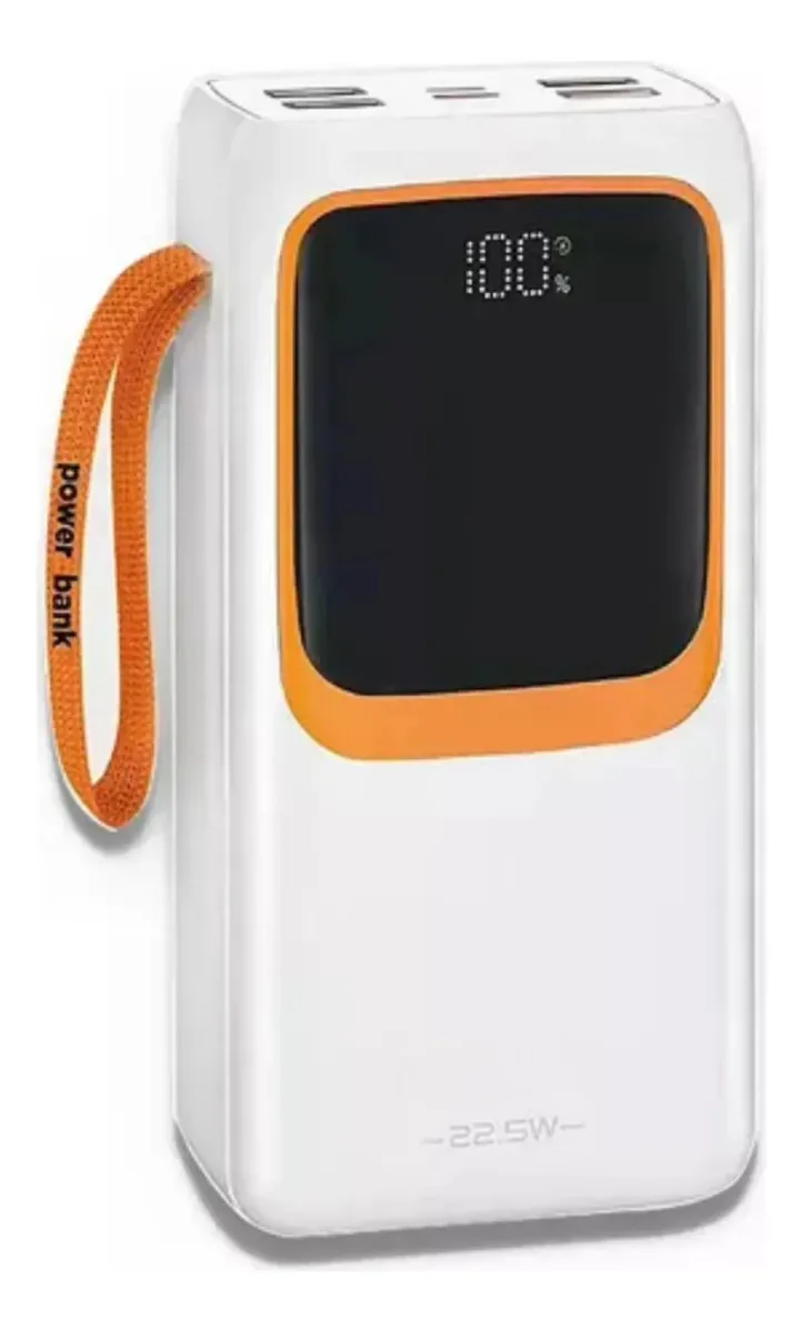 Carregador Portátil Power Bank 30000mah Turbo Carga Rápida Celular A'gold