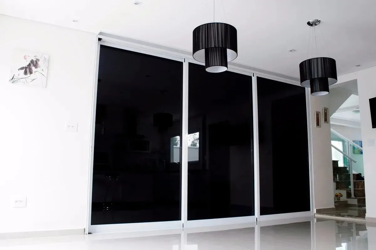 Película Blackout P/ Bloquear Luz Solar Porta Janela 2mx50cm