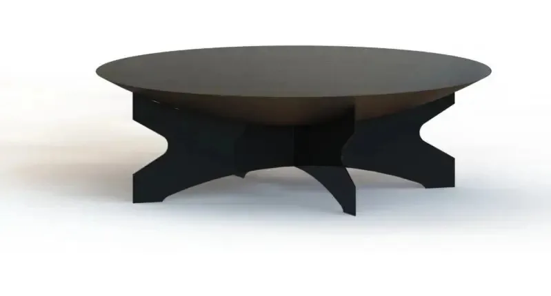 Lareira Imensa De 80 Cm P/ Ambientes Externos Firepit +