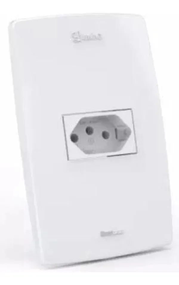 Interruptores E Tomadas Linha Luxo Enerbras Tomadas Simples