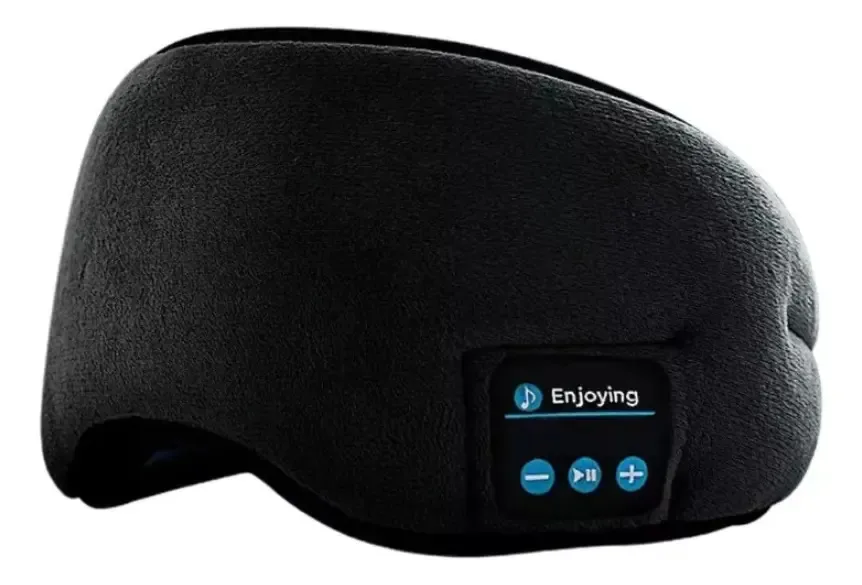 Máscara De Dormir Bluetooth Wireless Music Goggles Microfone