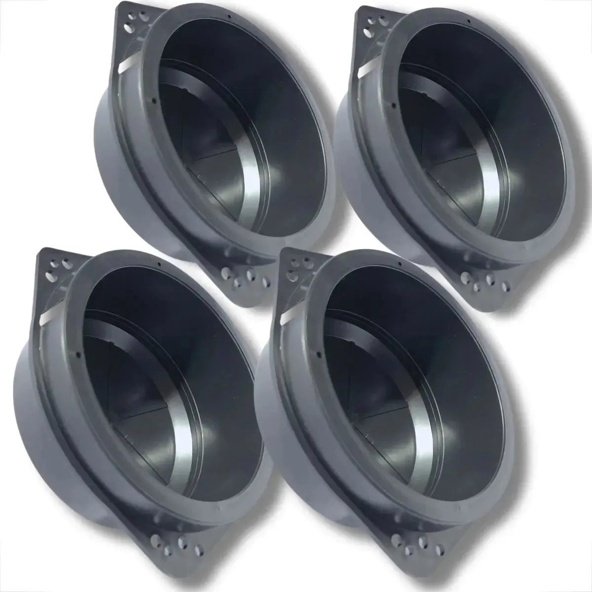 4 Aros Adaptador Fechado Closed Box 6 Polegada Alto Falante