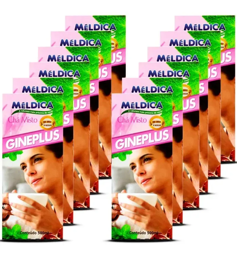 Saúde Da Mulher Gineplus 12x500ml Méldica