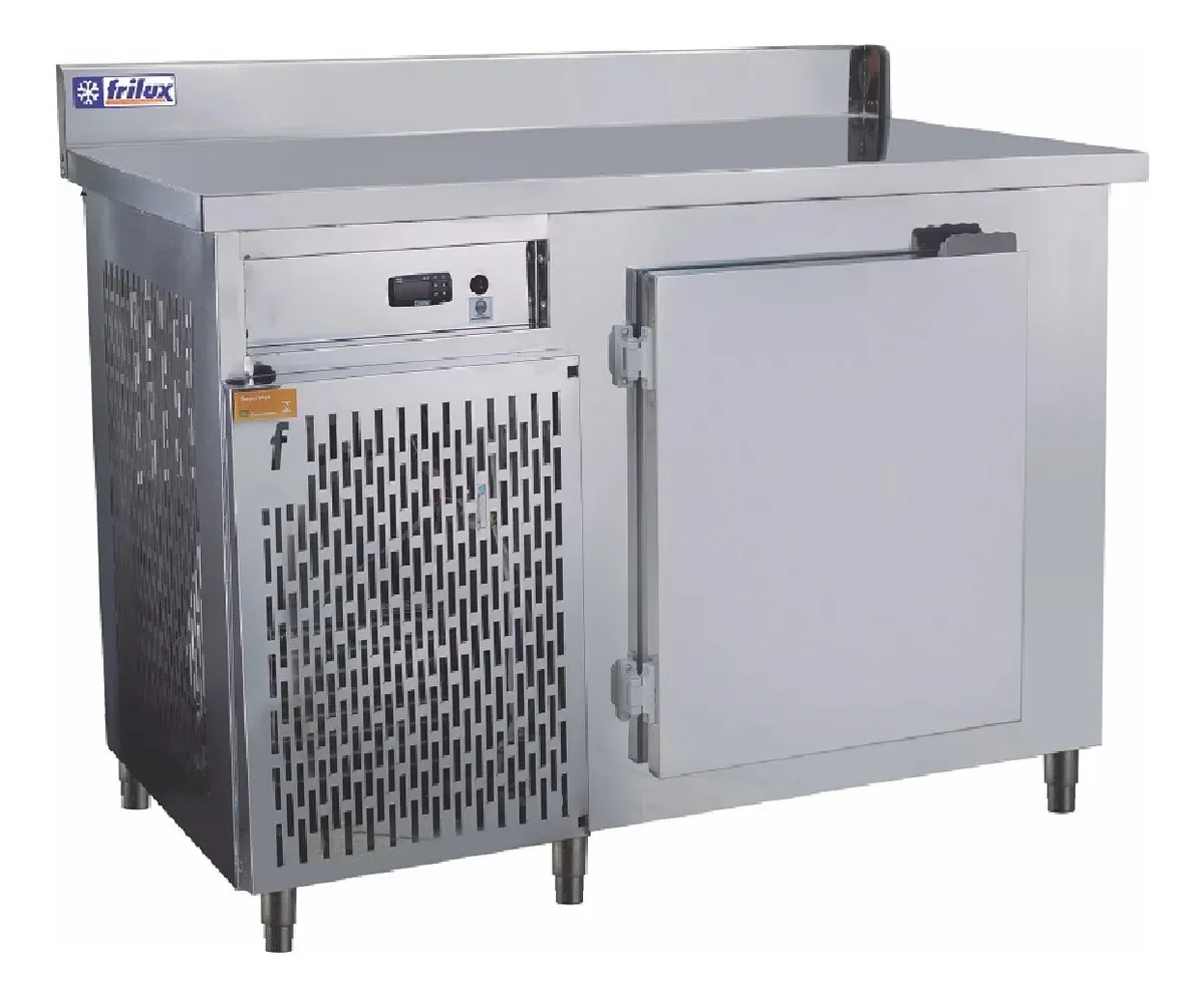 Balcão De Serviço 1,5m Rf034 Frilux Ar Forçado Inox