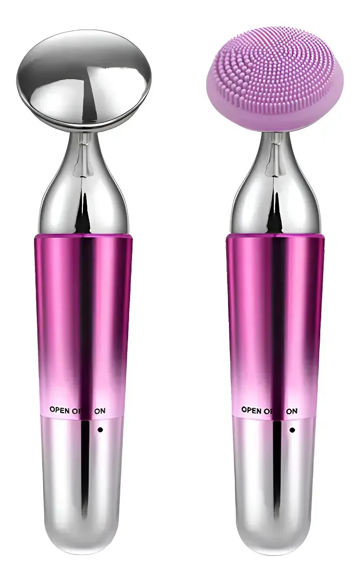 Massageador Facial Inox A Bateria Snh26 - Snel Home