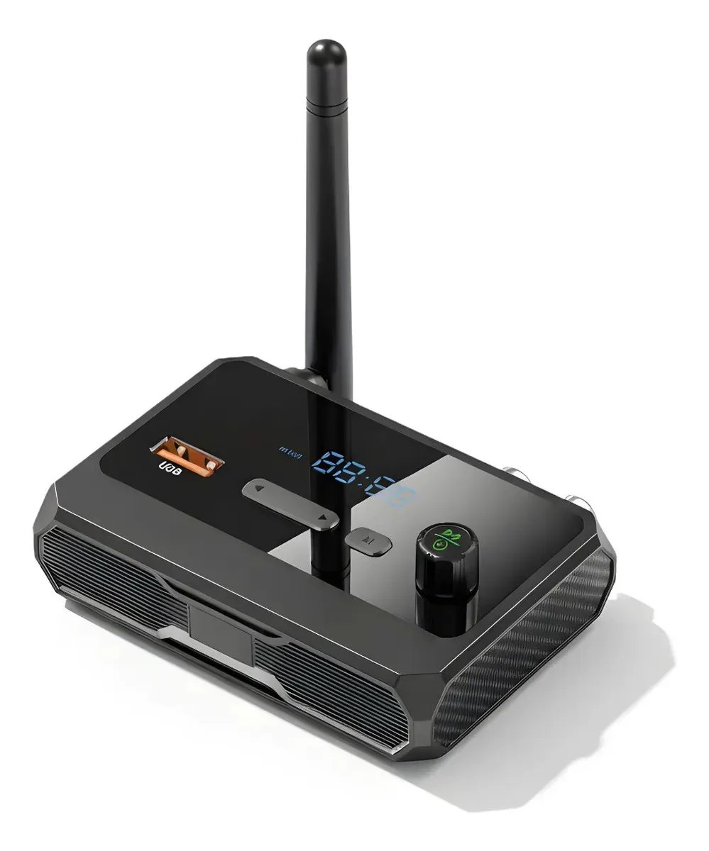 Receptor De Áudio Bluetooth 5.3 Usb Para Som Antigo Caixas E Amplificadores Som Automotivo