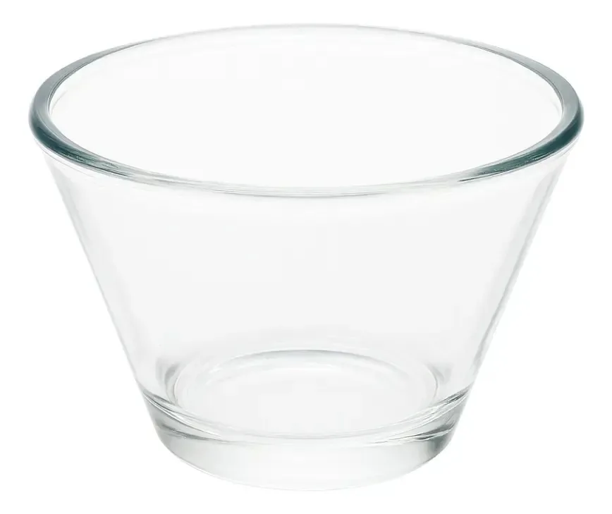 8 Tacinha De Vidro 170ml Petisco Sobremesa Porções Transparente