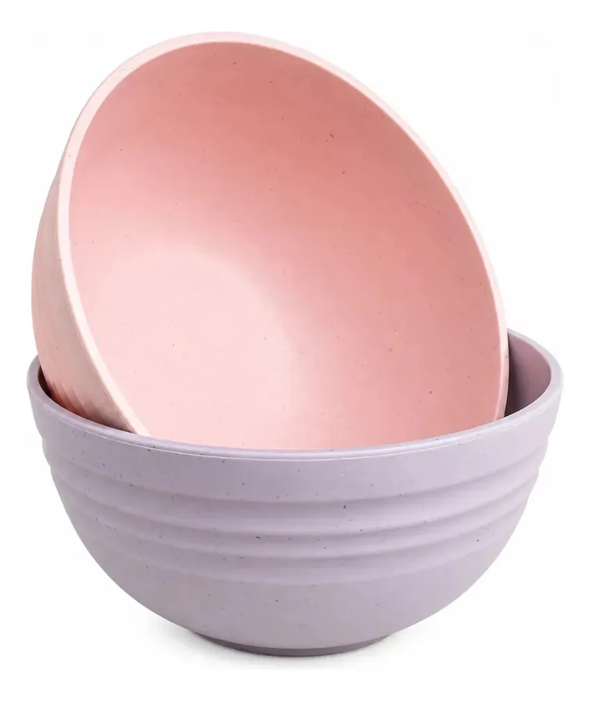 Tigelas Bowl Bambu Ecológico 800ml Miojo 10 Unidades Sortido