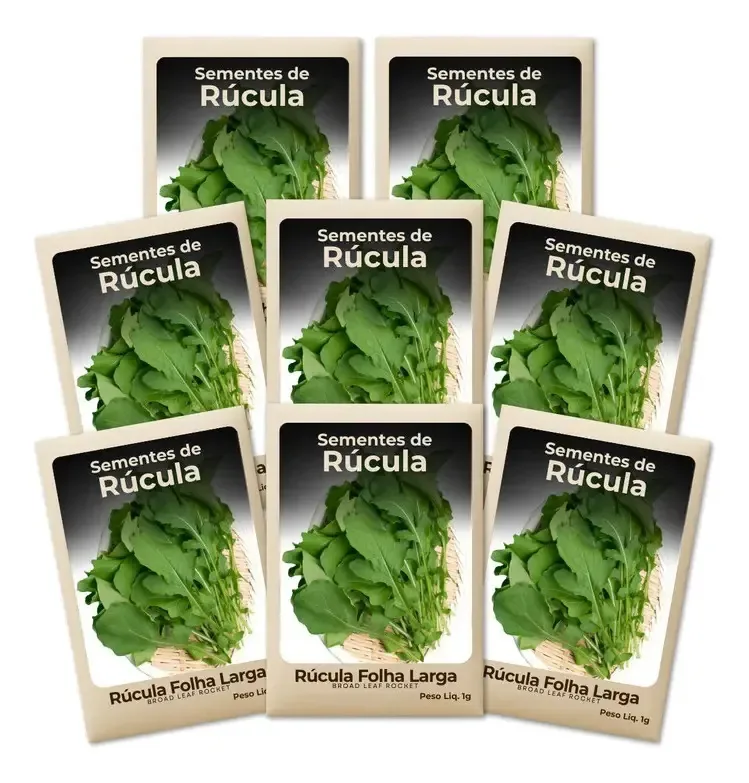 Rúcula Sementes Produção Constante-leve 8un