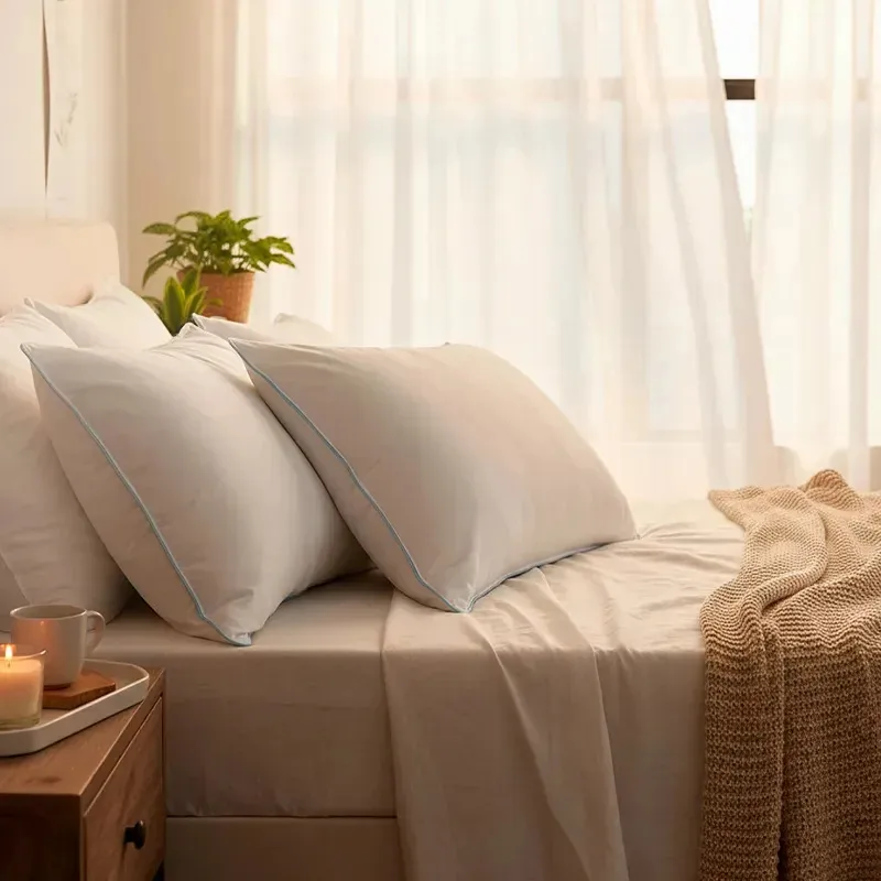 Kit 4 Travesseiros Prestige 50x70 Antialérgicos Luxo Hotel Branco