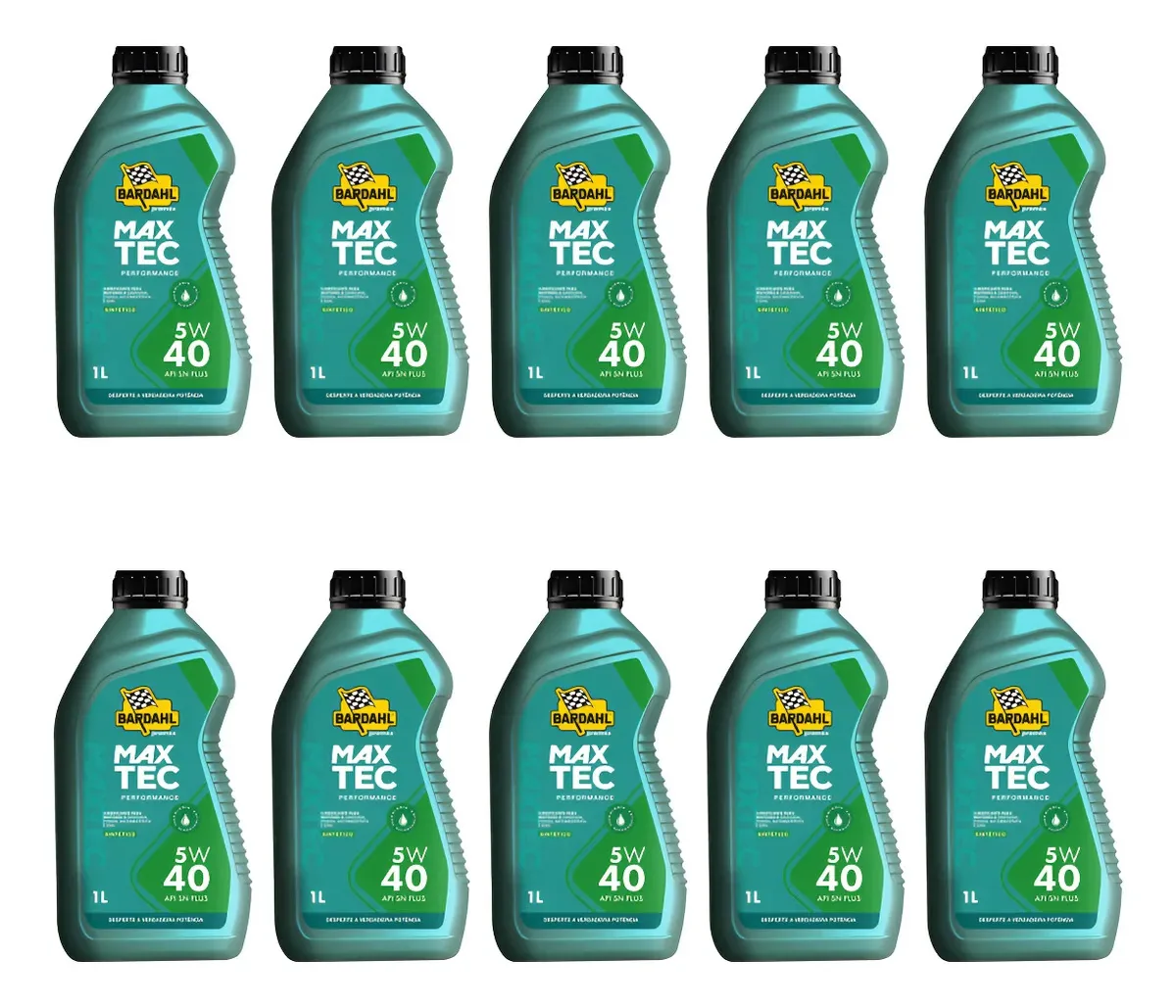 10 Óleos Motor Bardahl Maxoil Sintetico 5w40