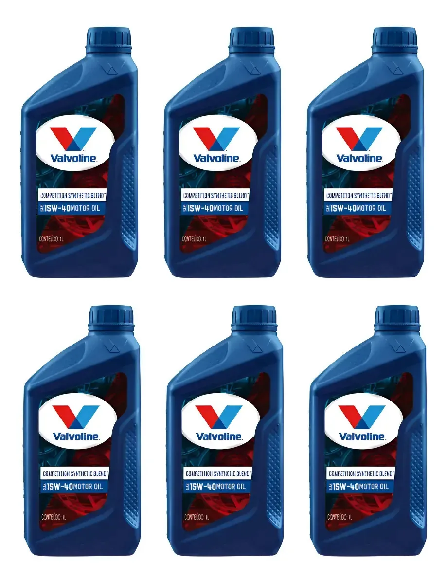 6 Óleo Motor Valvoline Competition Plus 15w40 Semissintético