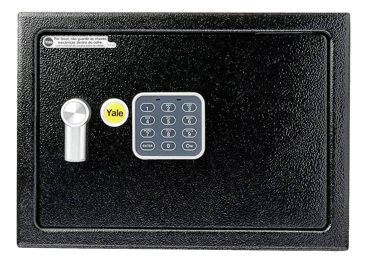 Cofre Digital Value Home Yale Preto