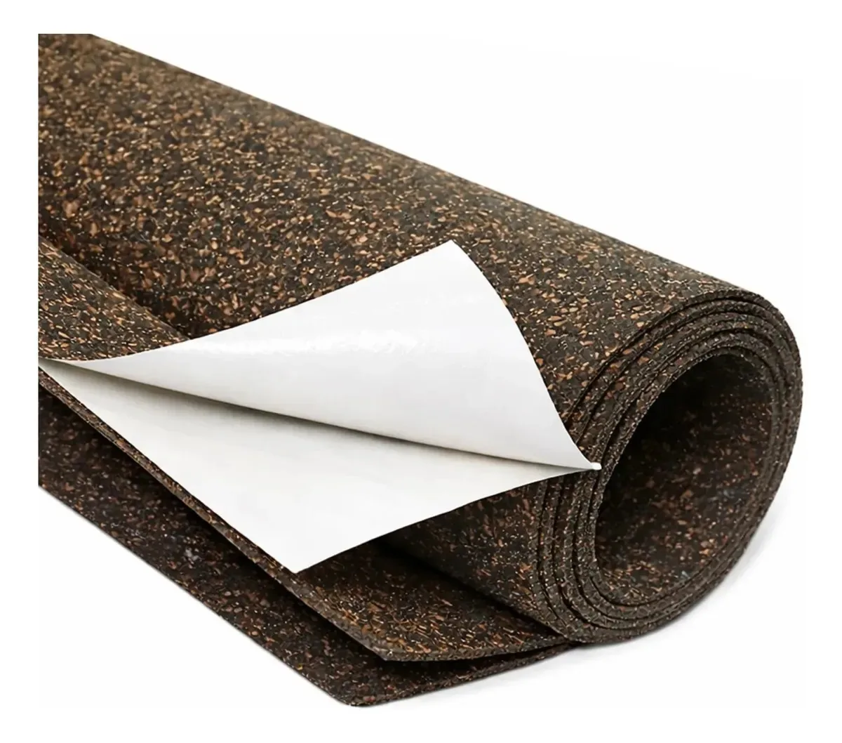 Kit 5 Folhas Cortiças Emborrachadas Adesivas 90x60x5mm