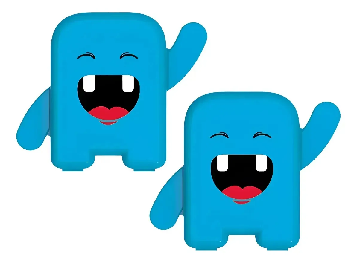 Kit 02 Album Dental Porta Dente De Leite Infantil Azul Rosa Menino