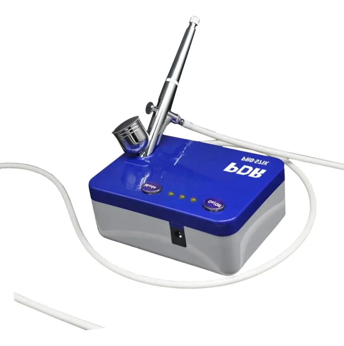 Kit Aerógrafo Pro-571k Com Mini Compressor Completo