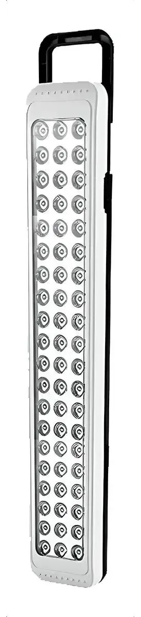 Luminária Emergência 60 Leds Recarregável Bivolt Branco