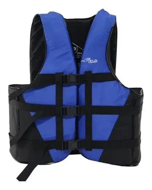 Colete Salva-vidas Até 60kg - Azul E Preto - 60kg